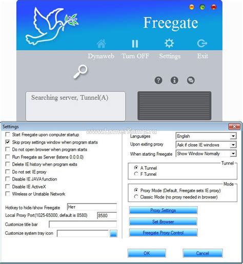 Free get for Portable Freegate Career 7.6